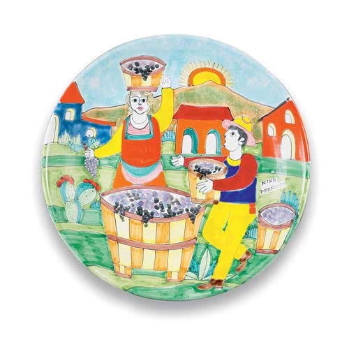 Parrucca Round Serving Platter