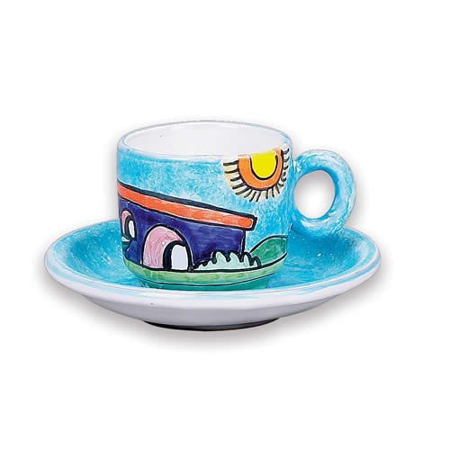 Parrucca Espresso Cup and Saucer