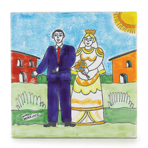 Parrucca Square Tile - Wedding