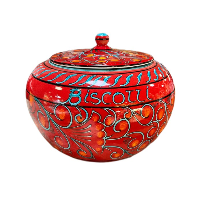 Tramonto Biscotti Jar