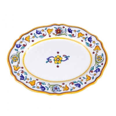 Primavera Fluted Oval Platter