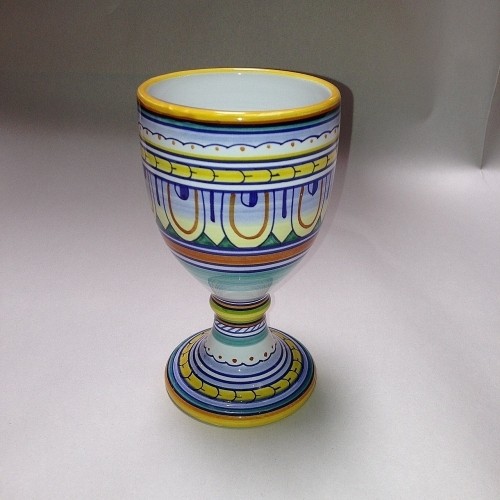 Geometrico Wine Goblet Pattern 7