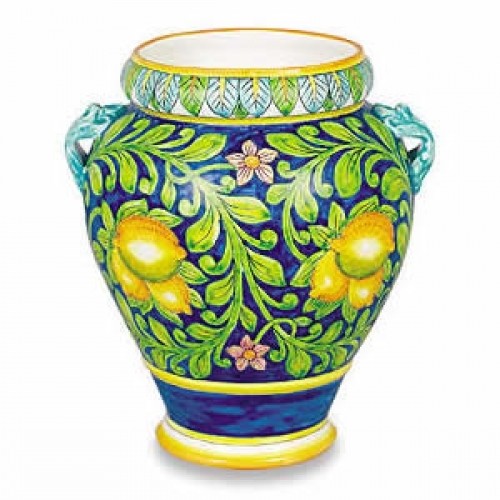 Ornato Small Urn - Lemons