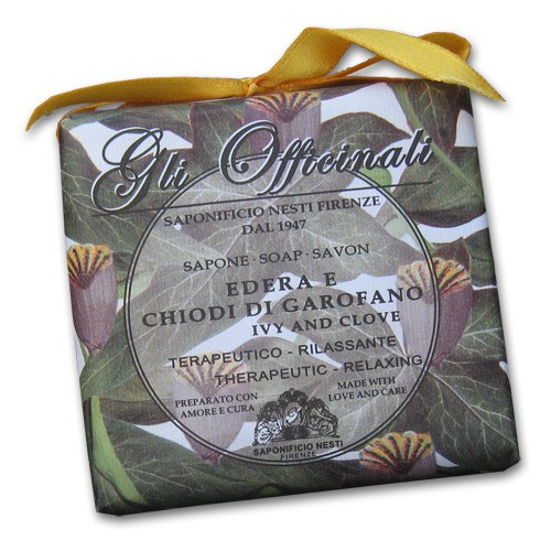 Gli Officinali Ivy and Clove Italian Soap