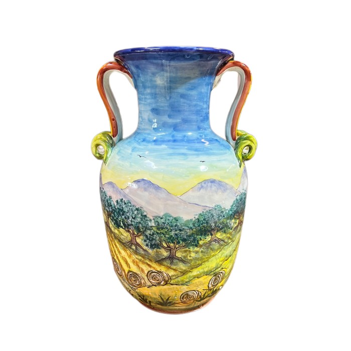 Toscana Scenic Vase with Handles - Image 2