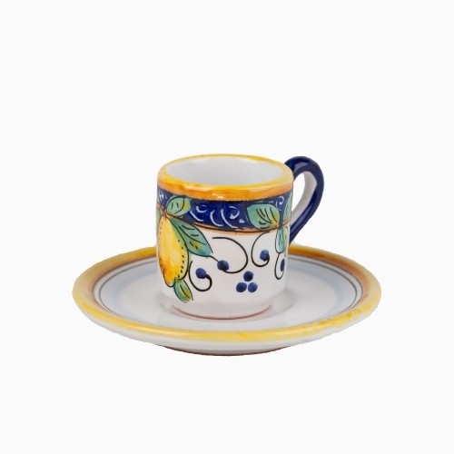 Alcantara Espresso Cup with Saucer