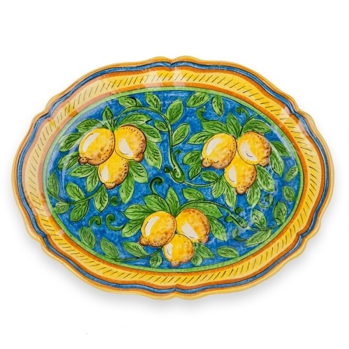 Limone Fluted Oval Platter