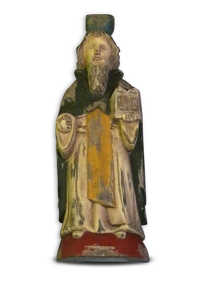 St. Augustine Wooden Saint