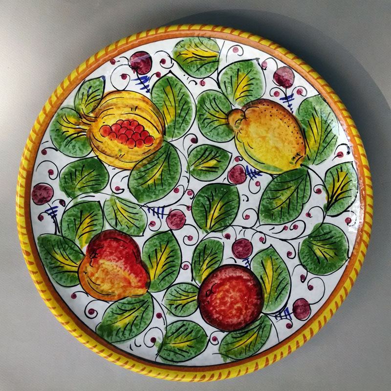 Frutta Mista Round Platter - Italian Pottery Outlet