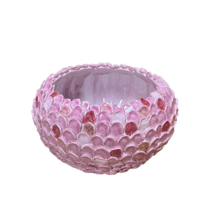 Scalloped Pink Centerpiece - Image 2