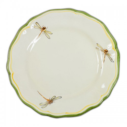 Toscana Fiori Dinner Plate - Simple Dragonfly