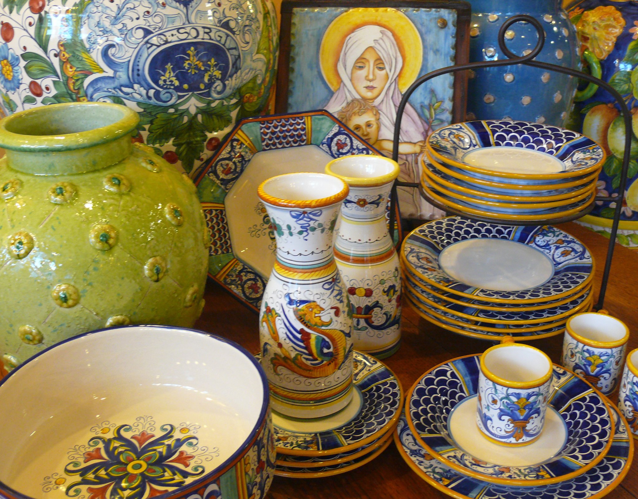 Ceramics from Deruta and Florence - Italian Pottery Outlet - Italian Pottery  Outlet