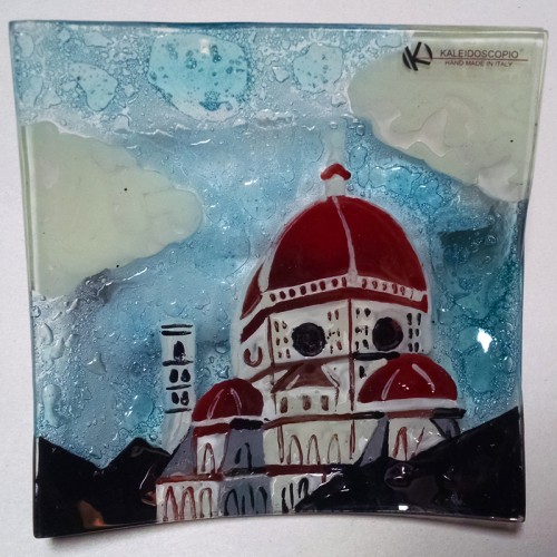 Firenze Duomo Glass Tray