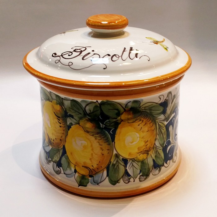 Volute Biscotti Jar