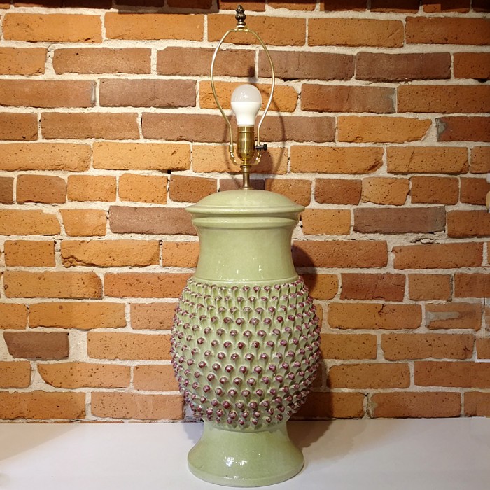 Pigna Textured Handmade Lamp - Image 7