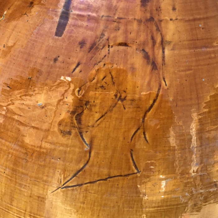 Antique Giara 24 49.5'' tall - Image 3
