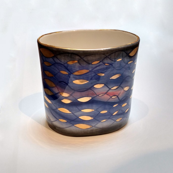 Oceano Oval Vase - Image 2