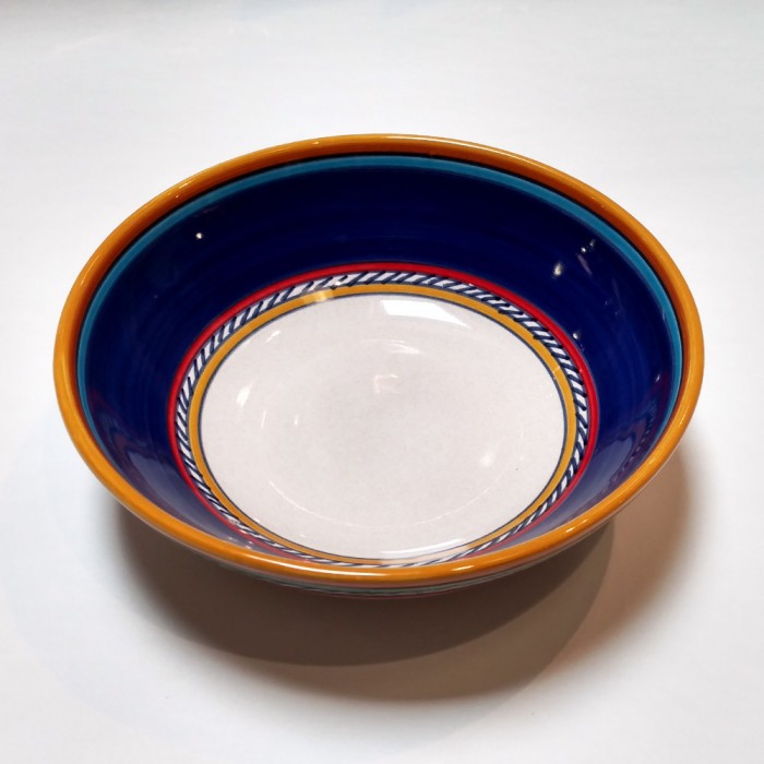 Geo Simple Blue Small Bowl - Image 2