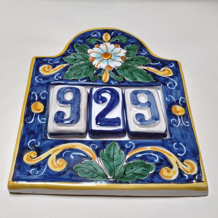 House Number Plaque for Three - Image 3