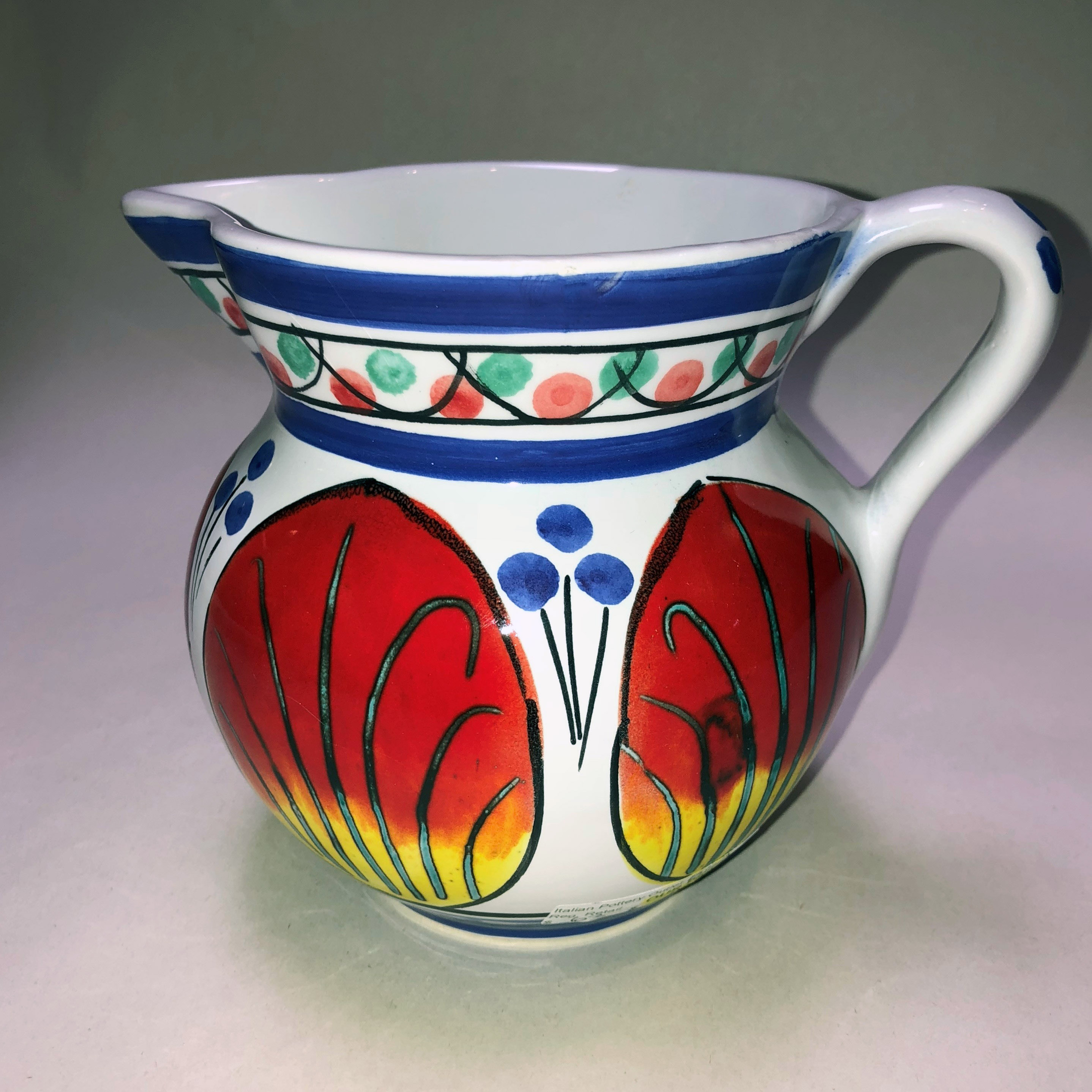 Allegria Pitcher - Italian Pottery Outlet