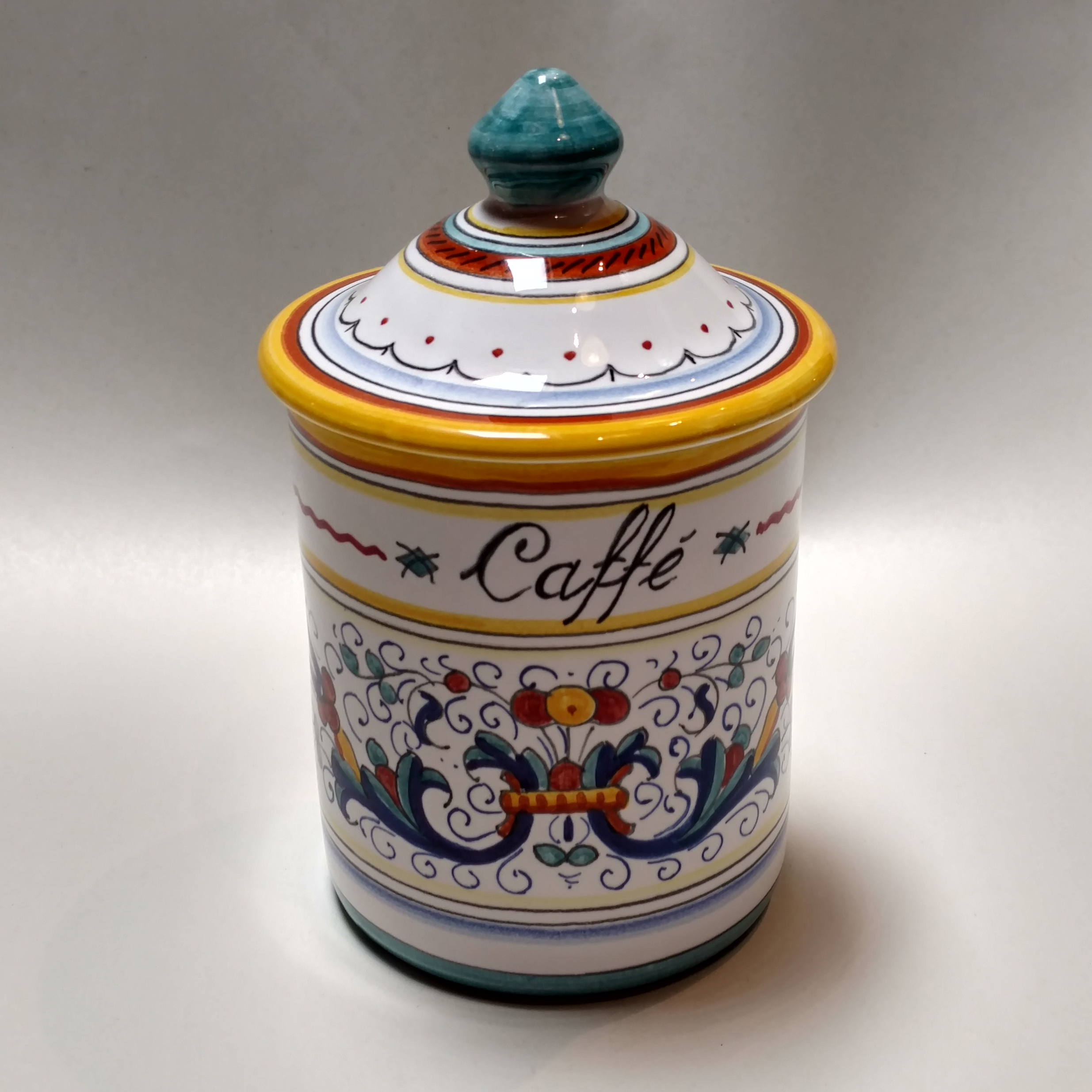 Ricco Coffee Jar - Italian Pottery Outlet