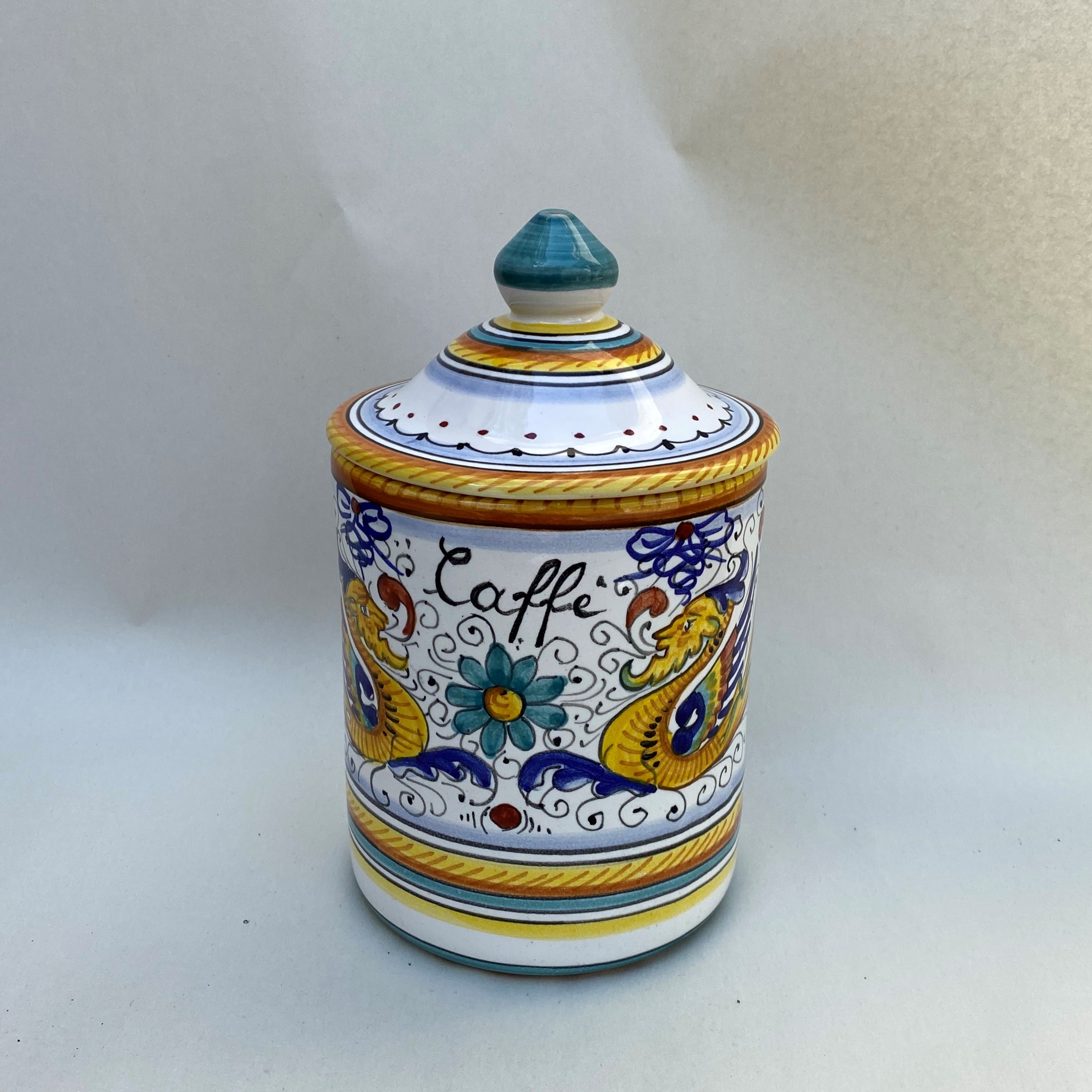 Ricco Coffee Jar - Italian Pottery Outlet