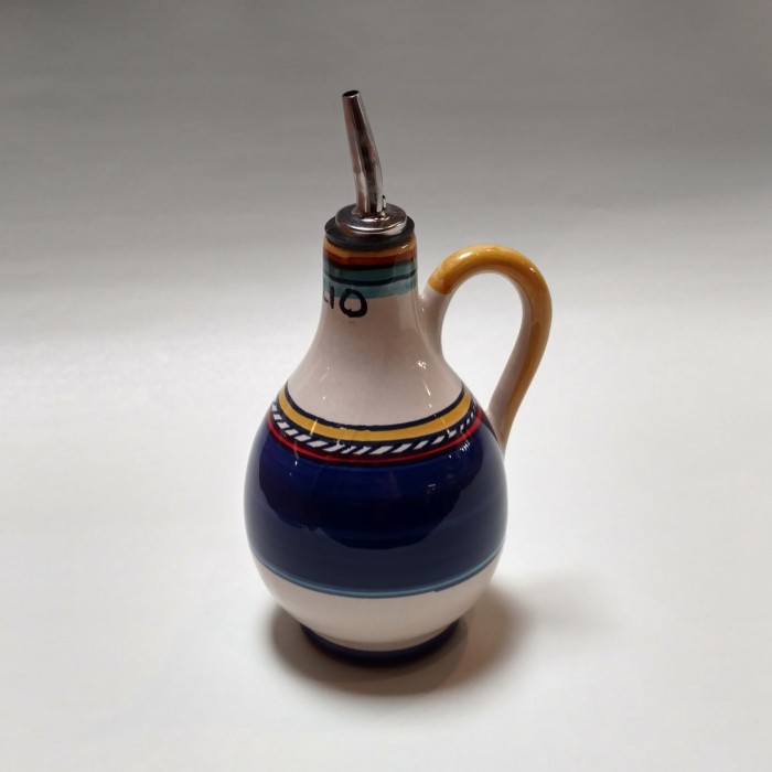 Geo Simple Blue Oil Bottle - Image 3