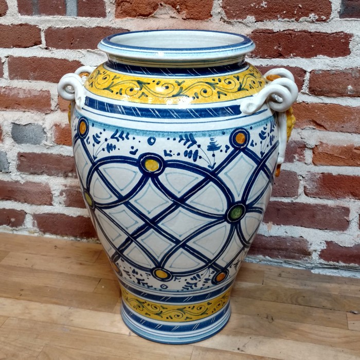 Geometric Tuscan Urn - Image 2