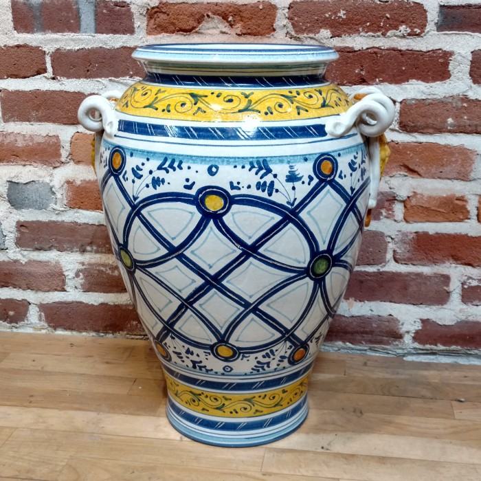 Geometric Tuscan Urn
