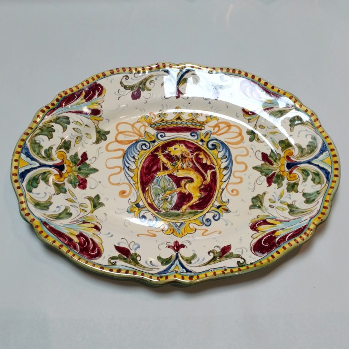 Antiqa Fluted Oval Platter