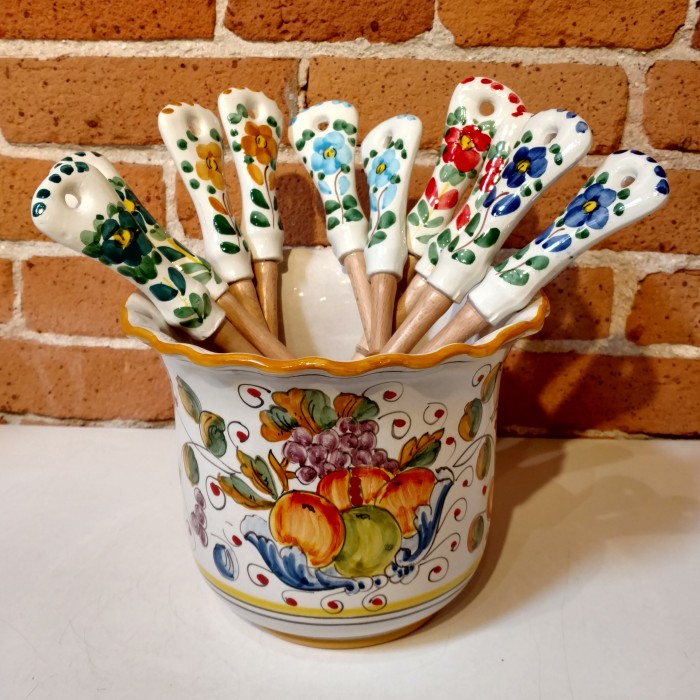 Flower Salad Servers - Image 7