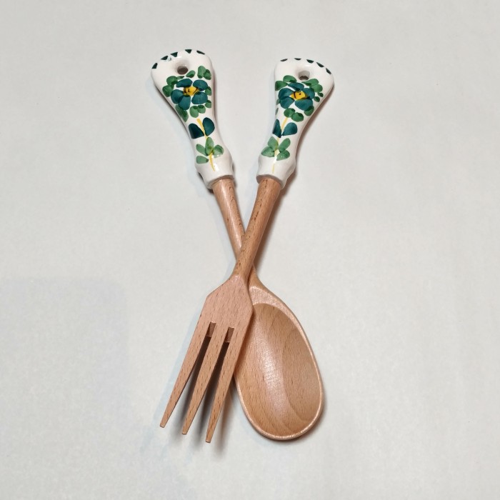 Flower Salad Servers - Image 2