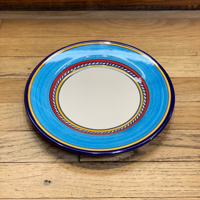 Geo Simple Turquoise Salad Plate - Image 2