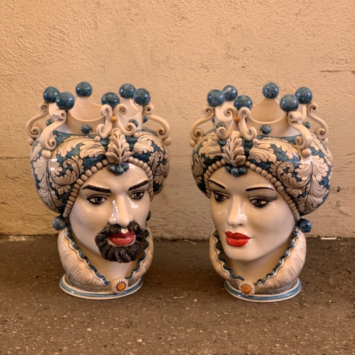 Sicilian King Moor's Head - Royal Blue - Image 2