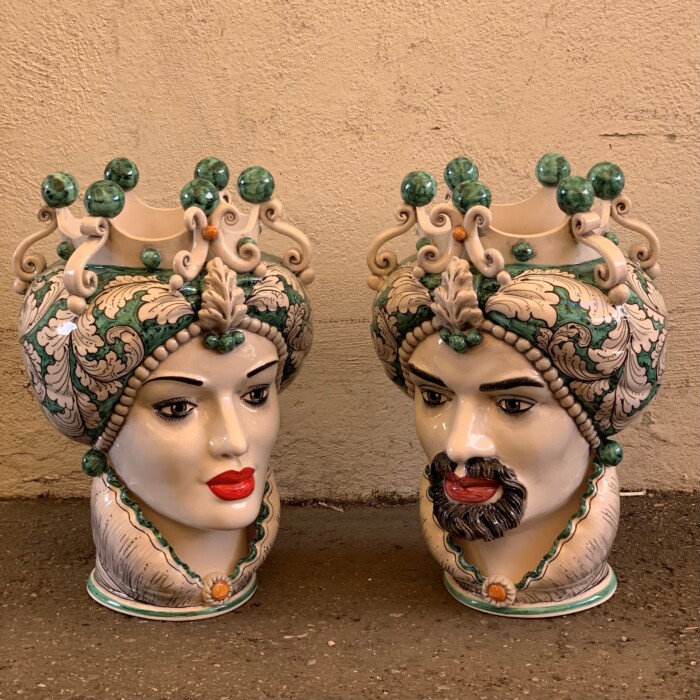 Sicilian King Moor's Head - Royal Green - Image 2