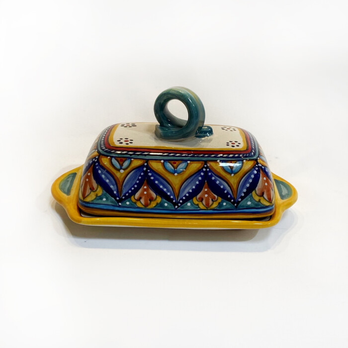 Geometrico Butter Dish Pattern B