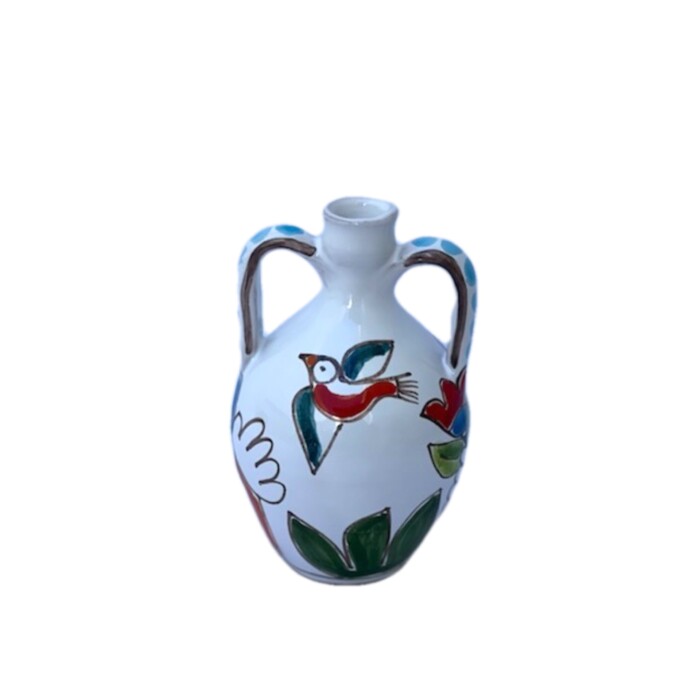 De Simone Two-handled Vase - Flowers - Image 2