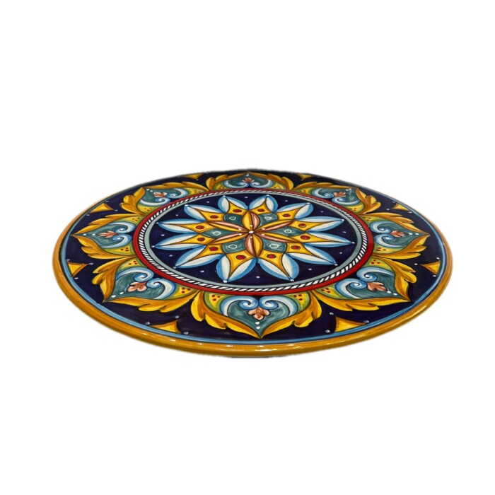 Geometrico Footed Cake Plate Pattern D - Image 2