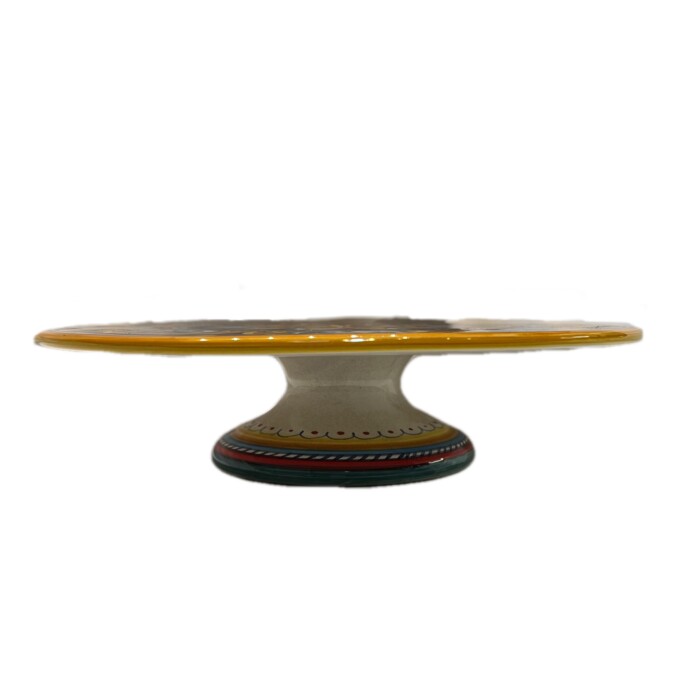 Geometrico Footed Cake Plate Pattern D - Image 3