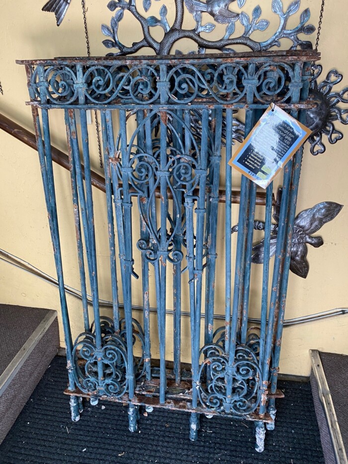 Antique Wrought Iron Panels