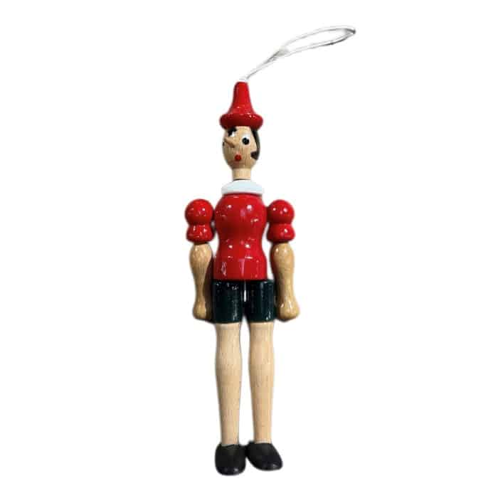 8" Wooden Pinocchio