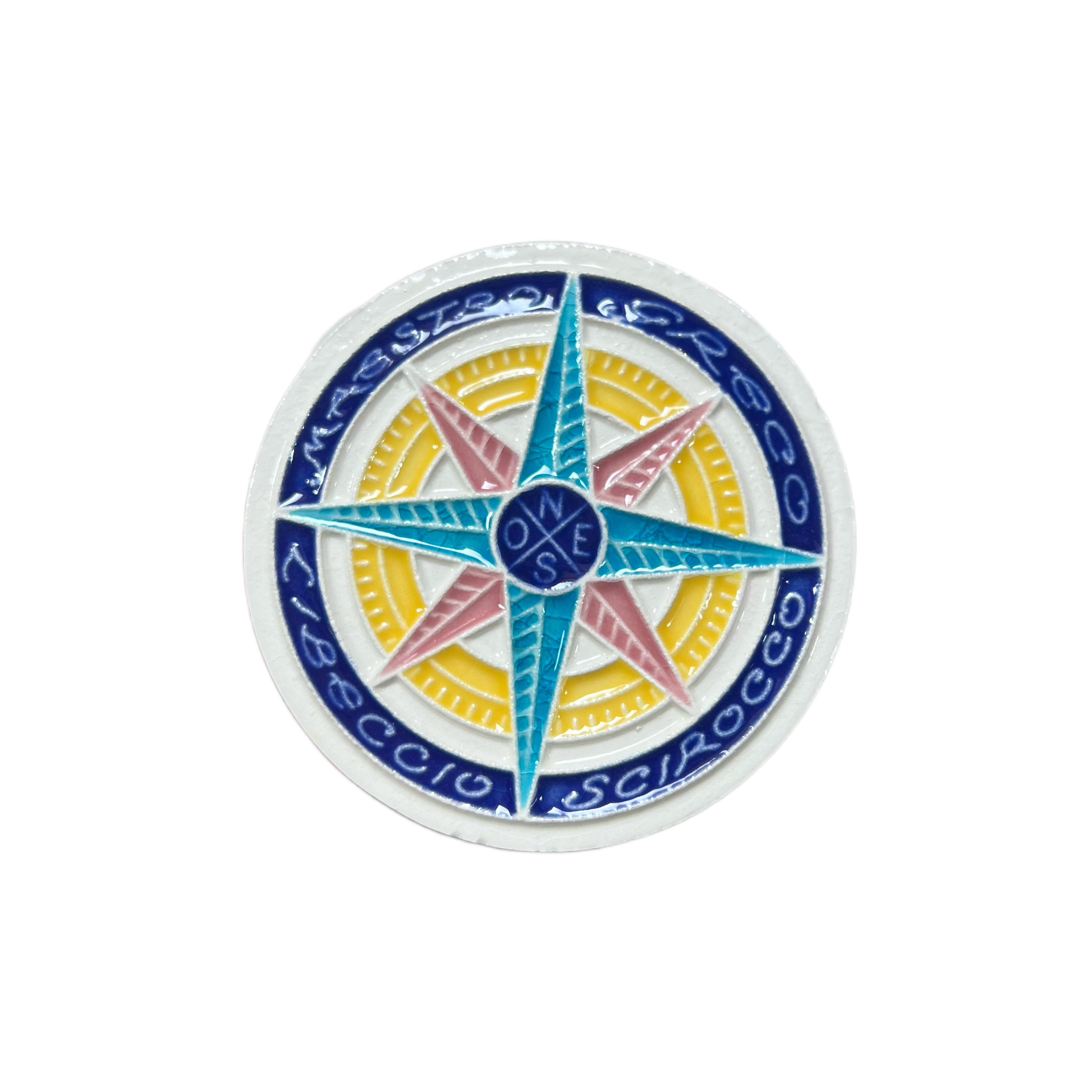 Compass Round Magnet