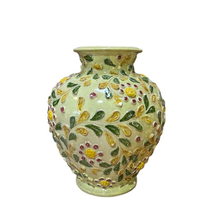 Hand Worked Italian Vase