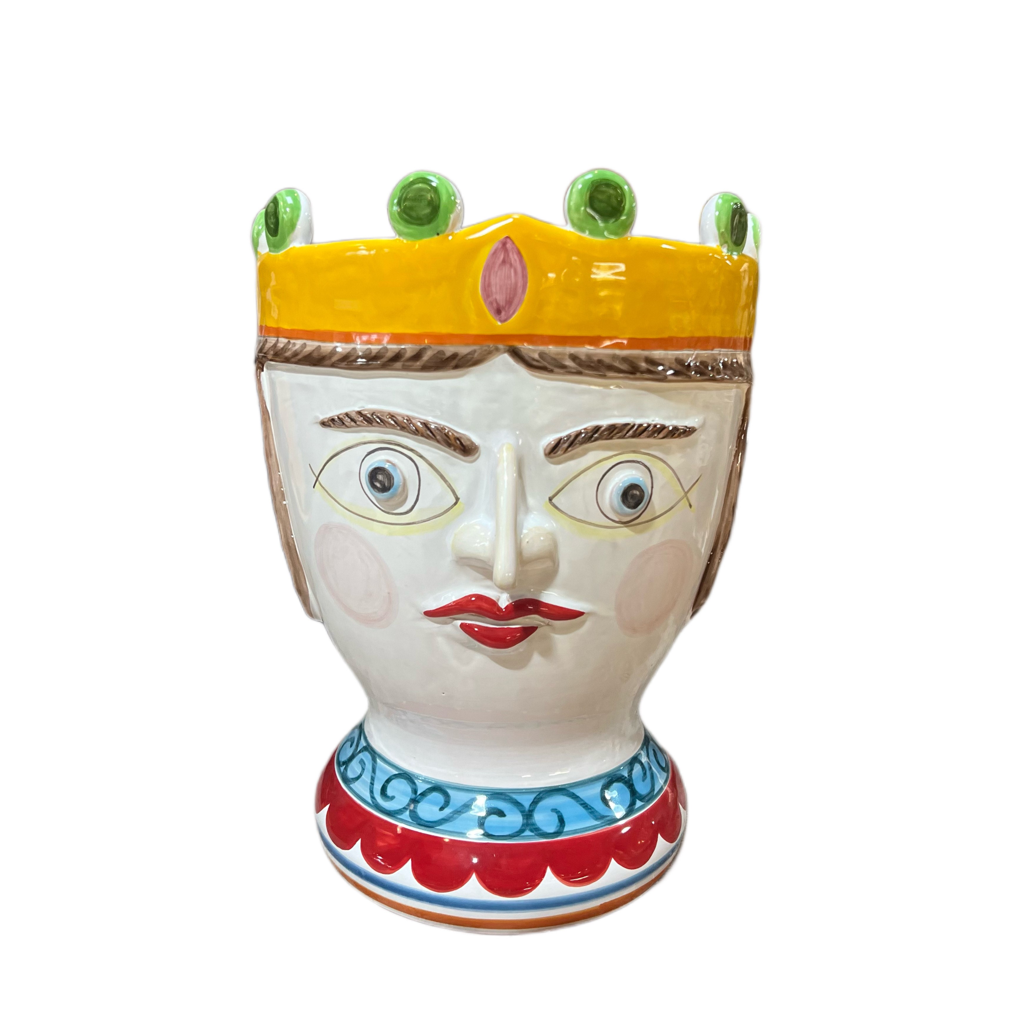 De Simone Large Queen Moor's Head Planter