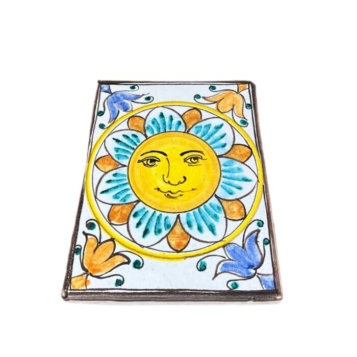 Rectangular Tile - Sun