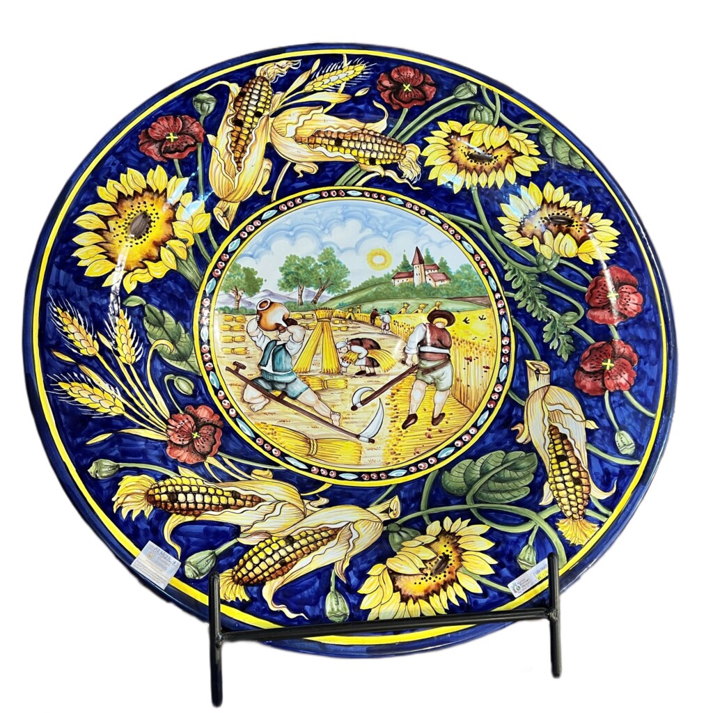 tuscan-farming-scene-on-platter-italian-pottery-outlet