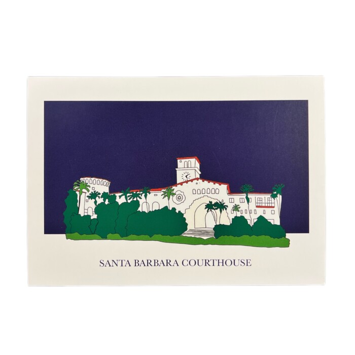 Santa Barbara Courthouse Card Pack