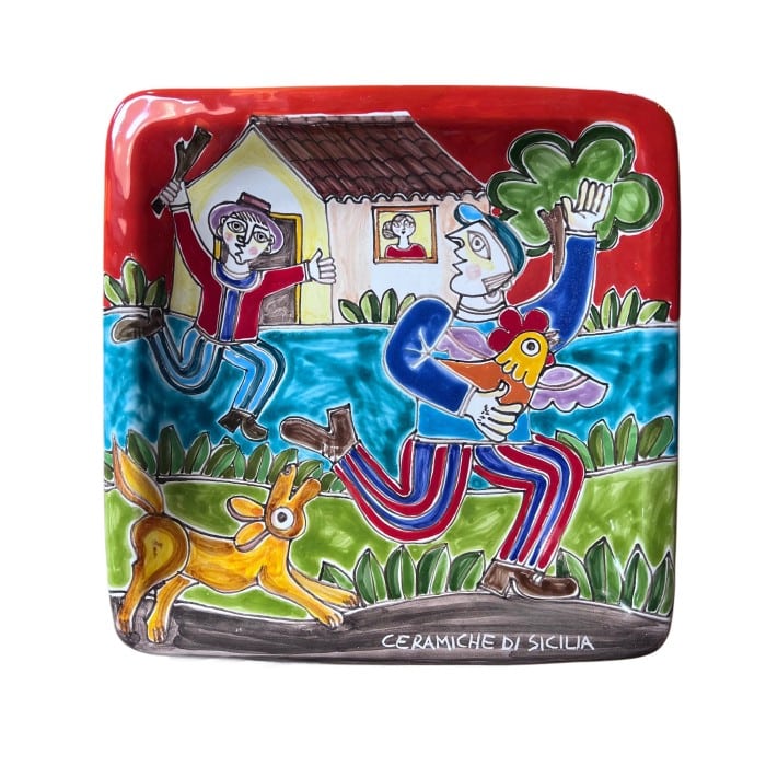 De Simone Square Platter - Chicken Thief