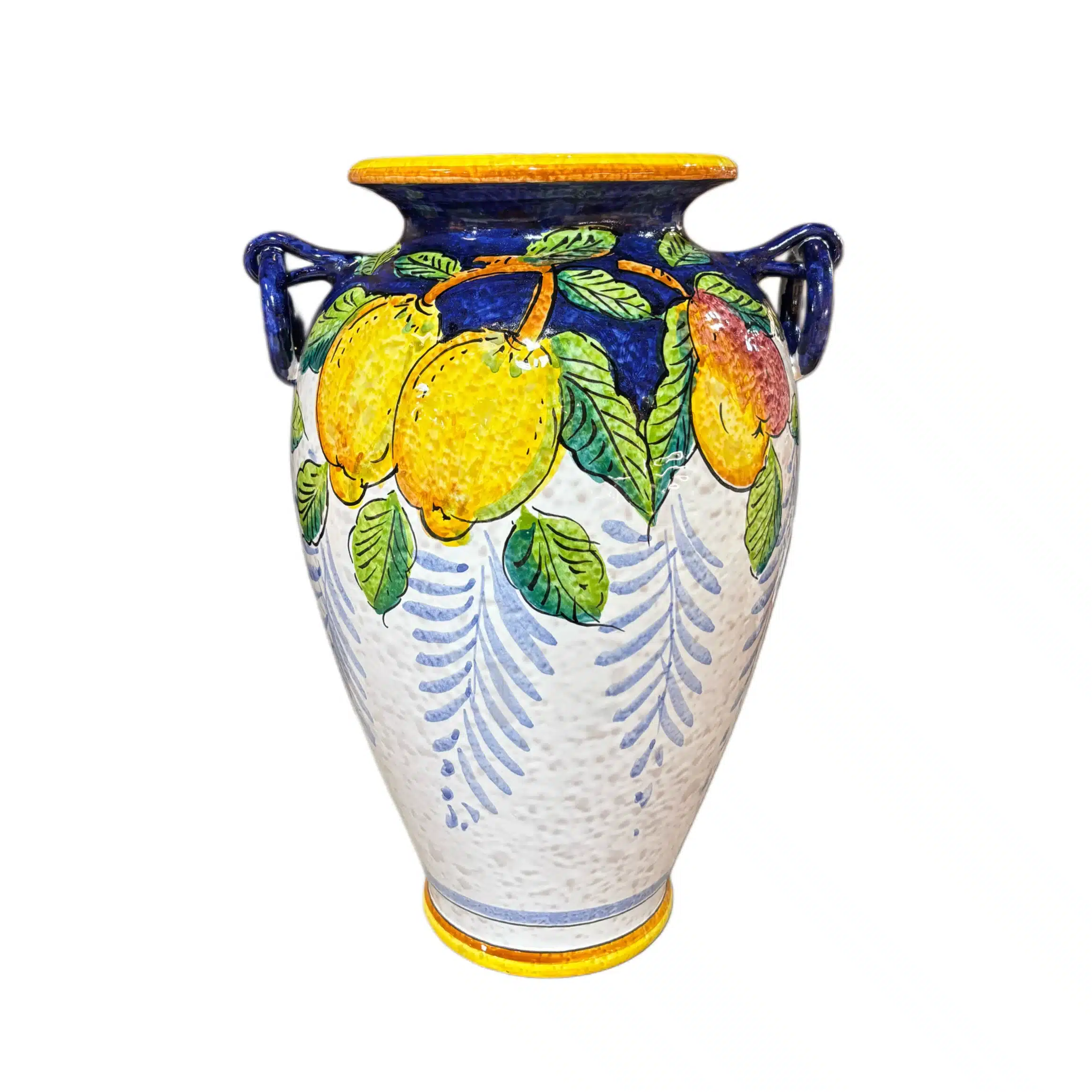 frutta large handled vase