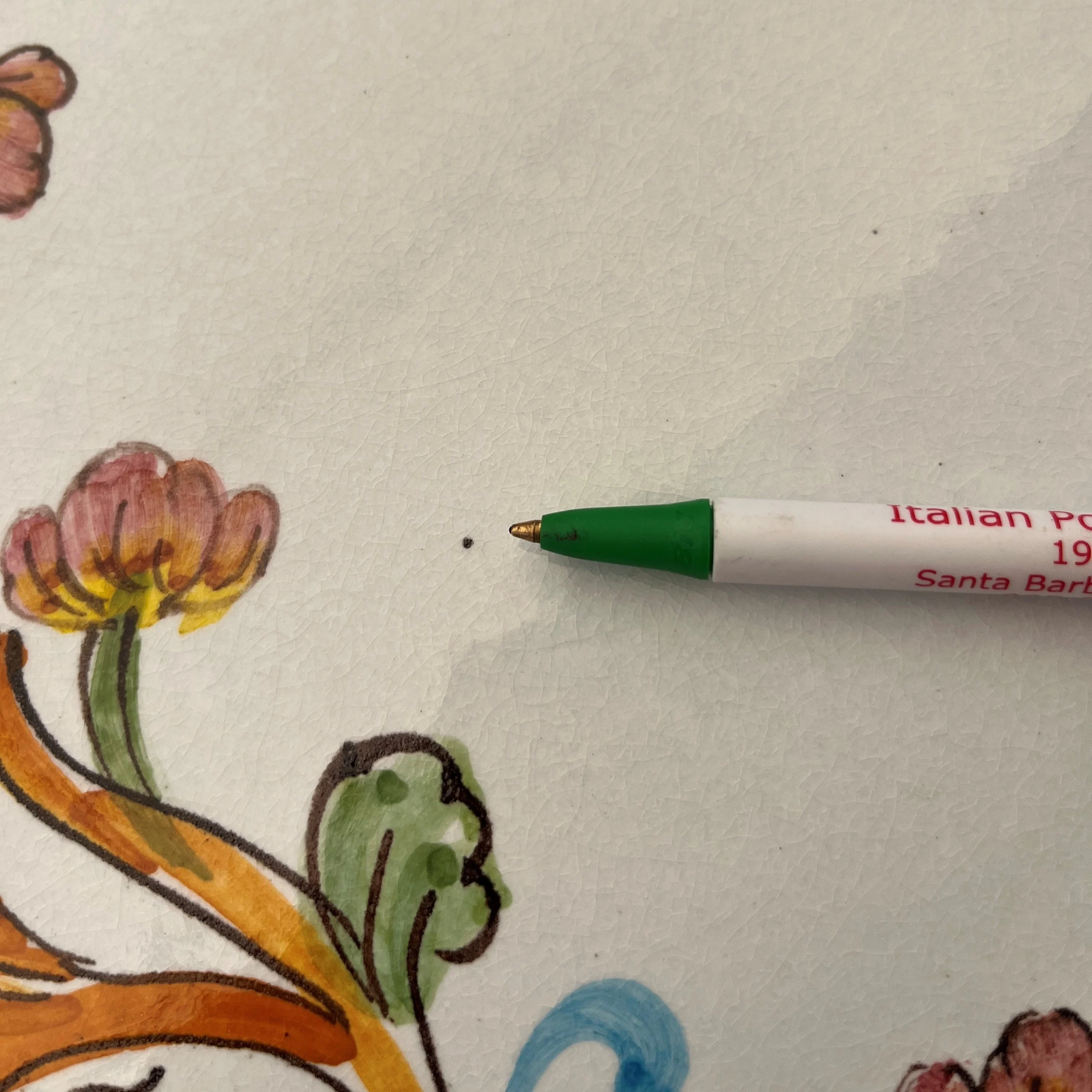 20'' Italian Volcanic Table - Grapes and Lemons - Image 4